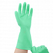 Перчатки VILEDA PROFESSIONAL многоцелевые латексные МНОГОРАЗОВЫЕ х/б напыление, ПРОЧНЫЕ, S (малый), зеленый, 174361