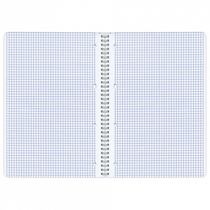 Тетрадь А4, 96 л., BRAUBERG, гребень, клетка, обложка картон, "CONTRACT", 400529