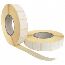 Термоэтикетки ТОП для Честного Знака, 20х20 мм, КОМПЛЕКТ 5 рулонов по 2000 этикеток, 117621