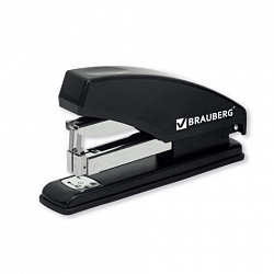 Степлер усиленный до 60 листов, №23/6-23/10 BRAUBERG "Office-Expert", фронтальная загрузка скоб, 274243