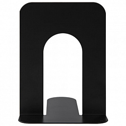 Держатель (ограничитель) подставка для книг BRAUBERG "Germanium Solid", КОМПЛЕКТ 2 штуки, металл, 237979