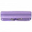 Пенал-косметичка ЮНЛАНДИЯ, 1 отделение, 2 кармана, полиэстер, "Flamingo", фиолетовый, 20х6х8 см, 270260