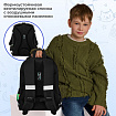 Ранец BRAUBERG KIDS START, 1 отделение, 2 кармана, "Герой в космосе", СВЕТЯЩИЙСЯ, 35х26х13 см, 274408