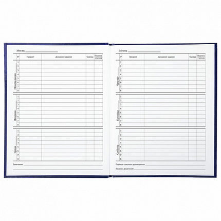 Дневник 1-11 класс 40 л., твердый, BRAUBERG, глянцевая ламинация, "Россия", 106368