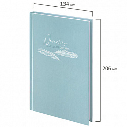 Блокнот А5 (134х206 мм), 80 л., твёрдый, клетка, STAFF, "Pastel", 114416