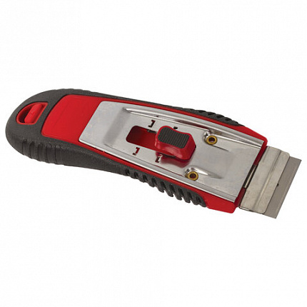 Скребок для любых поверхностей (стеклокерамика, стекло, плитка) BRAUBERG "SUPER", 5 лезвий, 606761