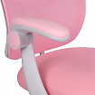 Кресло детское с подставкой для ног BRABIX "Toy MG-205", сетка/ткань TW, розовое, 533151