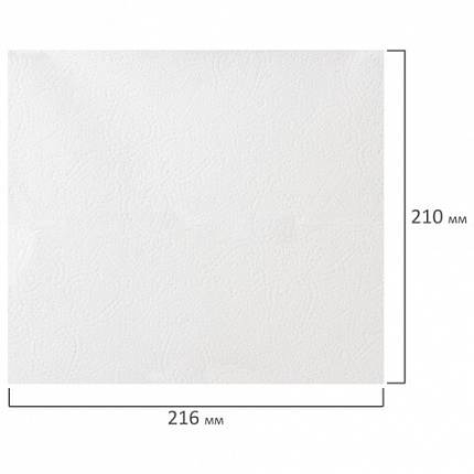 Полотенца бумажные (1 пачка 200 листов) LAIMA (Система H3) PREMIUM UNIT PACK, 2-слойные, 21х21,6 см, V-сложение, 112140