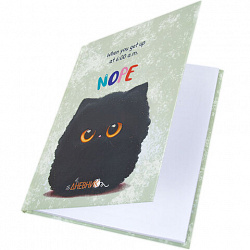 Дневник 1-4 класс 48 л., твердый, ЮНЛАНДИЯ, глянцевая ламинация, с подсказом, "Котик", 106825