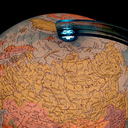 Глобус интерактивный + очки VR, политический, GLOBEN, 25 см с подсветкой, INT12500304