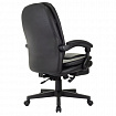Кресло офисное CH-868N-BF, синхромеханизм, подставка для ног, экокожа, черное, 2018358