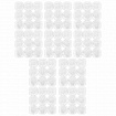 Крючки самоклеящиеся для гирлянд и проводов 1,5х1,5 см, КОМПЛЕКТ 90 шт., LAIMA Home, 608797