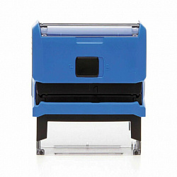 Штамп самонаборный 5-строчный, оттиск 58х22 мм, синий без рамки, TRODAT 4913 P4, КАССЫ В КОМПЛЕКТЕ, 43211