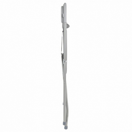 Стул складной BRABIX "Golf CF-002", серый каркас, пластик серый, 531564
