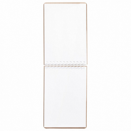 Скетчбук, белая бумага 120 г/м2 + крафт 80 г/м2 165х240 мм, 60 + 20 л., гребень, BRAUBERG ART DEBUT, 112982