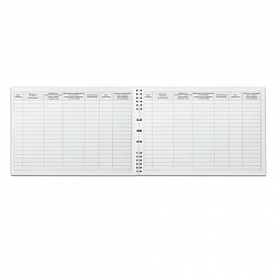 Журнал контроля за состоянием охраны труда, 50 л., картон, на гребне, А4 (204х290 мм), 21с2