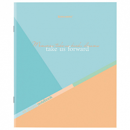 Тетрадь А5 48 л. BRAUBERG скоба, клетка, обложка картон, "Multicolor" (микс в спайке), 404361