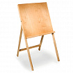 Мольберт напольный "Хлопушка", размер планшета 60x60 см, в собранном виде 60x120x8 см, 4610003281434