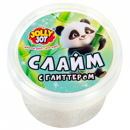 Слайм МИКС, 100 г, АССОРТИ, 8 видов, JOLLY JOT (ДЖОЛЛИ ДЖОТ), 667321