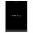 Тетрадь А4, 96 л., HATBER, скоба, линия, матовая ламинация, тиснение, "MONOCOLOUR" (микс в спайке), 093583, 96Т4лтВ2