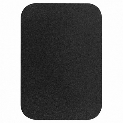 Табличка меловая A8 (5,2x7,4 см), КОМПЛЕКТ 20 штук, пластиковая, 0,5 мм, ЧЕРНАЯ, BRAUBERG, 291304