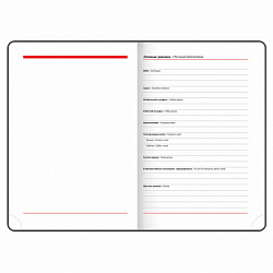 Ежедневник недатированный А5 (138х213 мм), BRAUBERG VISTA, под кожу, гибкий, 136 л., "Great Britain", 112007