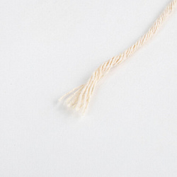 Шпагат хлопковый для прошивки документов, вязания, макраме, длина 200 м, диаметр 2 мм, BRAUBERG, 700363