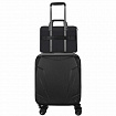 Сумка портфель HEIKKI ULTRA (ХЕЙКИ) с отделением для ноутбука 15,6", Total black, черная, 28х39х3 см, 272609