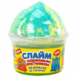 Слайм + шариковый пластилин, 115 г, ассорти 6 видов, JOLLY JOT (ДЖОЛЛИ ДЖОТ), 665949