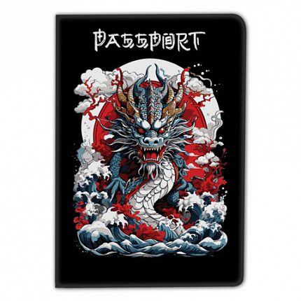 Обложка для паспорта "Cool Mix", 10 дизайнов ассорти, цветной принт, ПВХ, STAFF, 238340