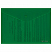 Папка-конверт с кнопкой BRAUBERG "SUPER", А4, матовая непрозрачная, зеленая, ПРОЧНАЯ 0,2 мм, 272877