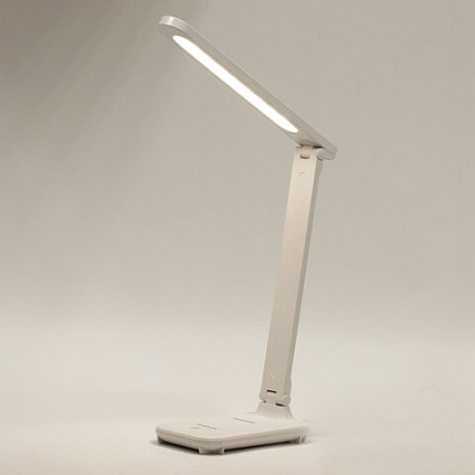 Настольная лампа / светильник беспроводная SONNEN PT-102, USB, LED, 3 Вт, 3 режима, белый, 238777