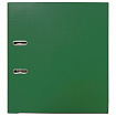 Папка-регистратор BRAUBERG "EXTRA", 75 мм, зеленая, двустороннее покрытие пластик, металлический уголок, 228573