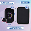 Пенал BRAUBERG SHINY, 1 отделение, 1 откидная планка, EVA, 22х13х4 см, "Pretty face", 273516