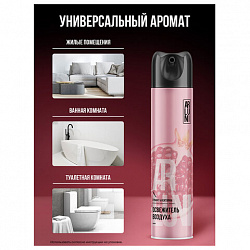 Освежитель воздуха аэрозольный 300мл ARLUNI "Гранат и нектарин",устранение неприятных