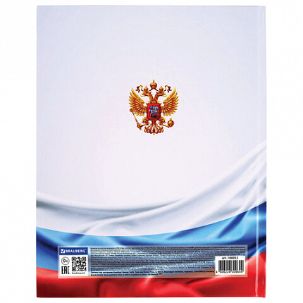 Дневник 1-11 класс 40 л., твердый, BRAUBERG, ламинация, цветная печать, "РОССИЙСКОГО ШКОЛЬНИКА-4", 106052
