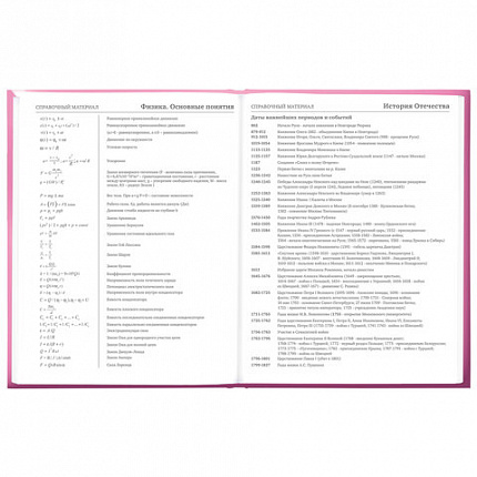 Дневник 5-11 класс 48 л., твердый, BRAUBERG, выборочный лак, с подсказом, "Brings Joy", 107194