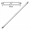 Лампа люминесцентная OSRAM L18/640, 18 Вт, цоколь G13, в виде трубки, длина 59 см, хол. белый свет