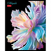 Тетрадь А5, 96 л., HATBER, скоба, клетка, soft-touch ламинация, 3D-лак, "Хрупкие лепестки" (микс), 096198, 96Т5лолВ1