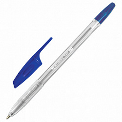 Ручки шариковые BRAUBERG "X-333", НАБОР 8 ШТУК, СИНИЕ, узел 0,7 мм, линия письма 0,35 мм, 144527