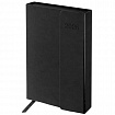 Ежедневник датированный 2026 А5 148х218 мм, GALANT "Magnetic", под кожу, клапан, черный, 117483