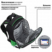 Ранец BRAUBERG KIDS START, 1 отделение, 2 кармана, "Зеленый мяч", 35х26х13 см, 272092