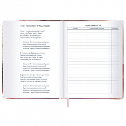 Дневник 1-11 класс 48 л., кожзам (твердая), застежка, BRAUBERG, "Котик с рыбкой", 107229