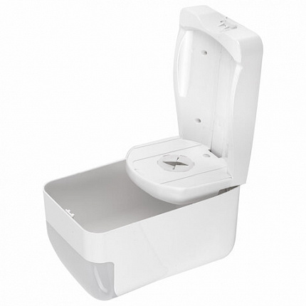 Диспенсер для полотенец с центральной вытяжкой EXTRA LAIMA PROFESSIONAL, (M1/M2), белый, ABS, 607766
