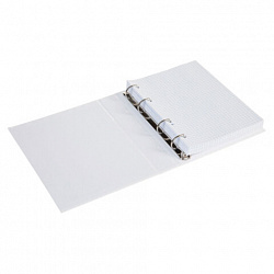 Тетрадь на кольцах А5 175х215 мм, 160 л., твердый картон, клетка, HATBER, "Золотые склоны гор", 081597, 160ТК5В1_29685