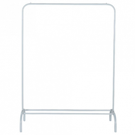 Вешалка для плечиков BOOMHOUSE (БУМХАУС) GR-001 (1500x1100x400 мм), металл, белая, 701435
