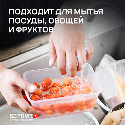 Средство для мытья посуды гипоаллергенное 5 л, SEPTIVIT "Ледяной лайм", биоразлагаемый,