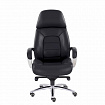 Кресло офисное "EPIK" A-181-G, мультиблок, натуральная кожа, черное