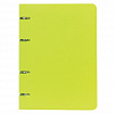 Тетрадь на кольцах А5 160х215 мм, 80 л., пластик, клетка, BRAUBERG, "Салатовый", 403250