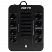 Источник бесперебойного питания SMARTWATT UPS SAFE PRO 1050, 1050 ВА (630 Вт), 8 розеток, 3703020270006